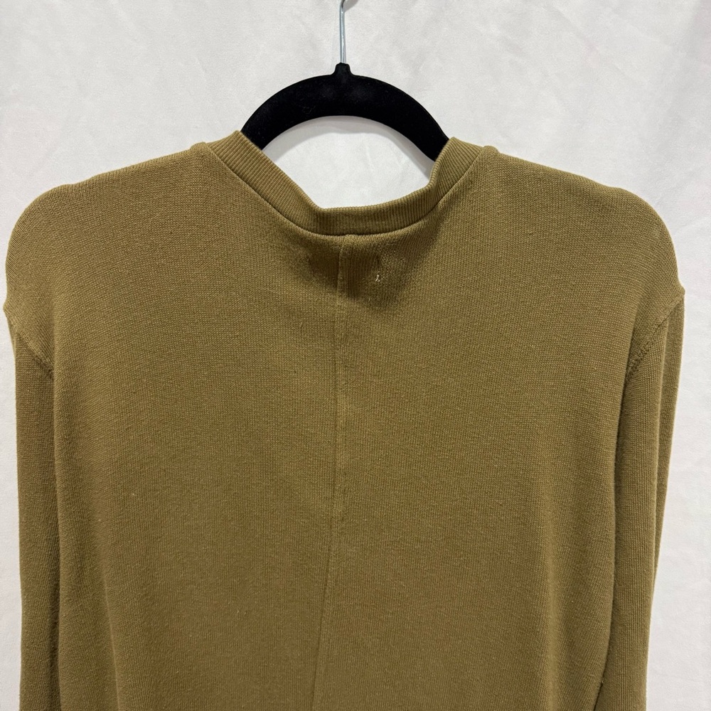 Banks Journal Organic Cotton Cardigan Snap Front Minimalist Streetwear Large - Picture 8 of 11